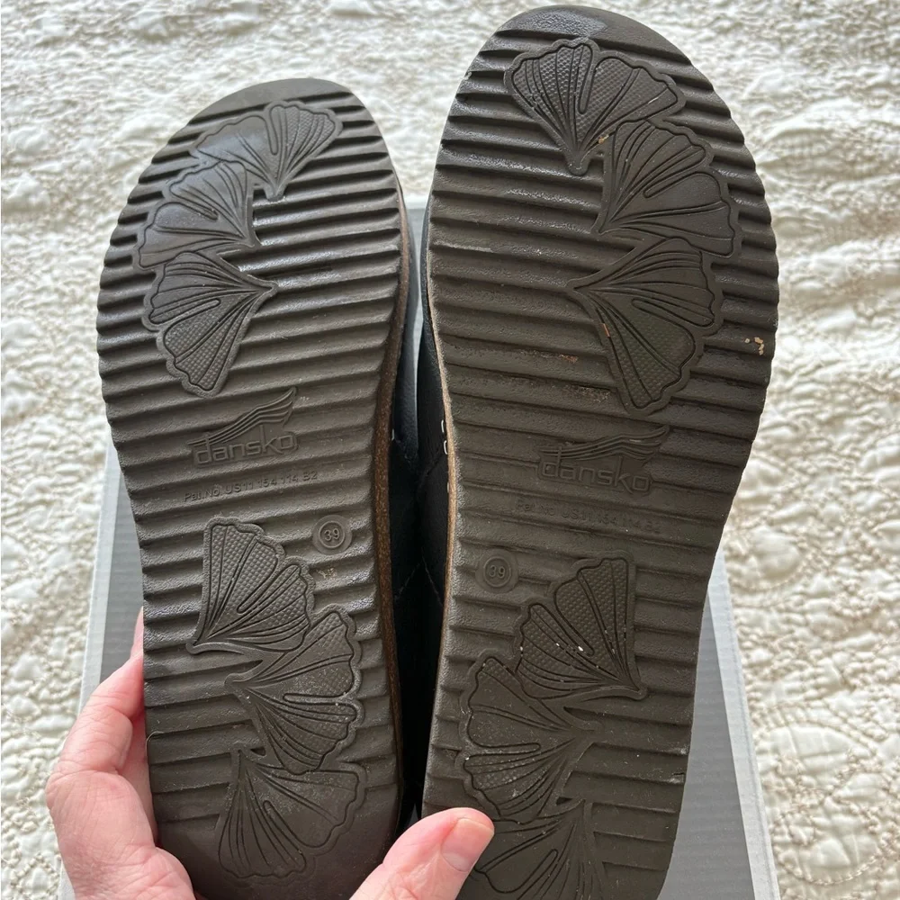 Dansko Mariella Nappa Cork Slip-ons Size 39 - Picture 5 of 5